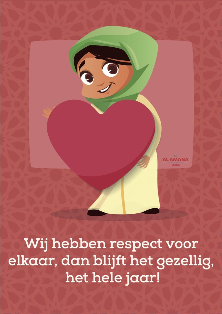 1. Respect voor elkaar